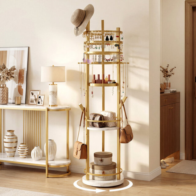 Freestanding Jewelry Armoire