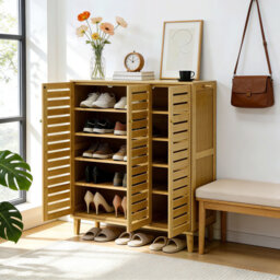 Abelino 20 Pair Shoe Storage Cabinet