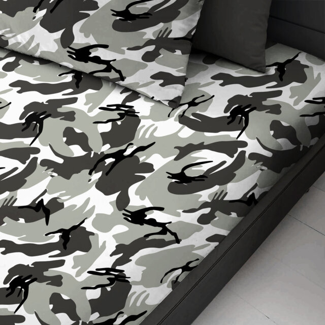Brith Polycotton Printed Fitted Sheet