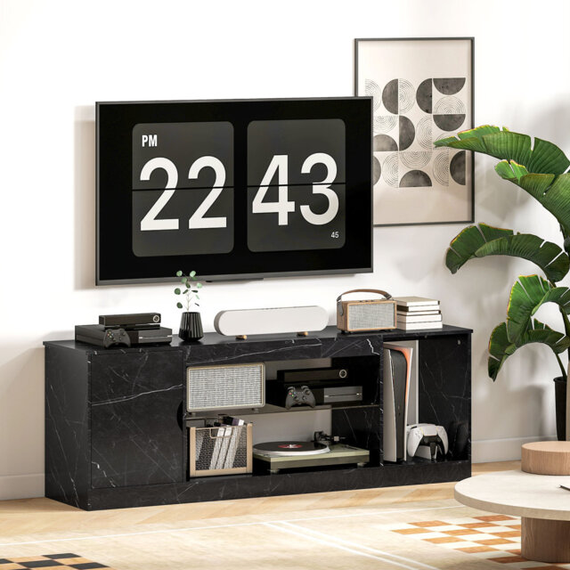 "Unfinished TV Stand for TVs up to 55"""