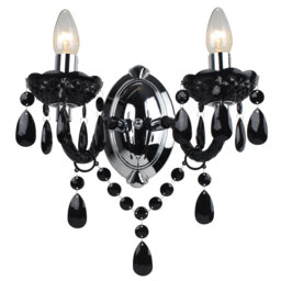 Xan Plastic Candle Wall Light