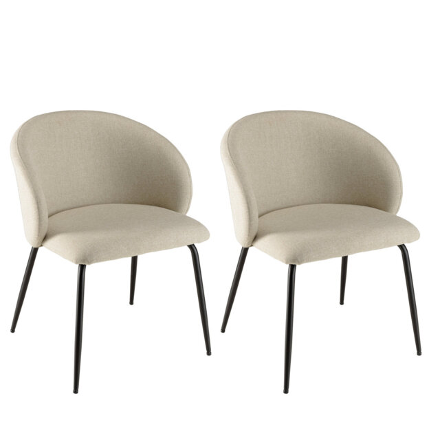 Luanna 47cm H Polyester Upholstered Side Chair
