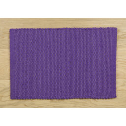 Handwoven Wool Purple Rug