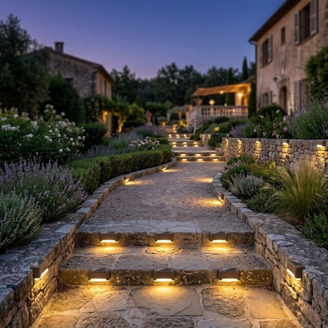 Natural Solar Powered Deck Light