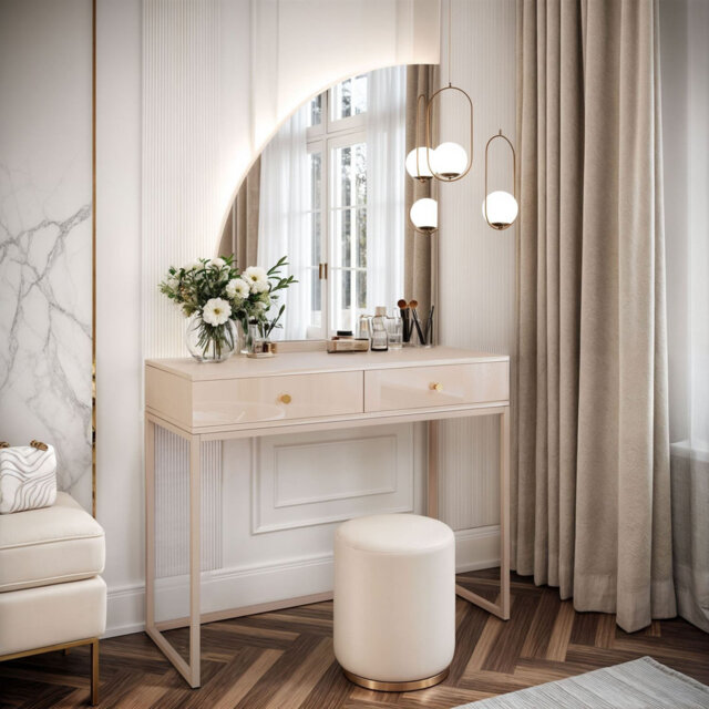 Dressing Table with Mirror