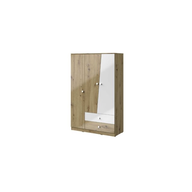 Nantes 3 Door Manufactured Wood Wardrobe