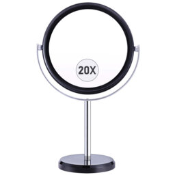 Demetrias Metal Round Floor Mirror