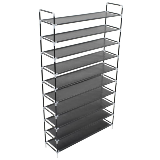 40 Pair Flip Down Shoe Storage