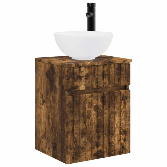 Single Bathroom Vanity with Ceramic Basin