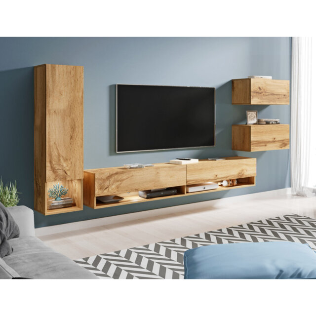 "Ajinkya Unfinished Entertainment Centre for TVs up to 78"""