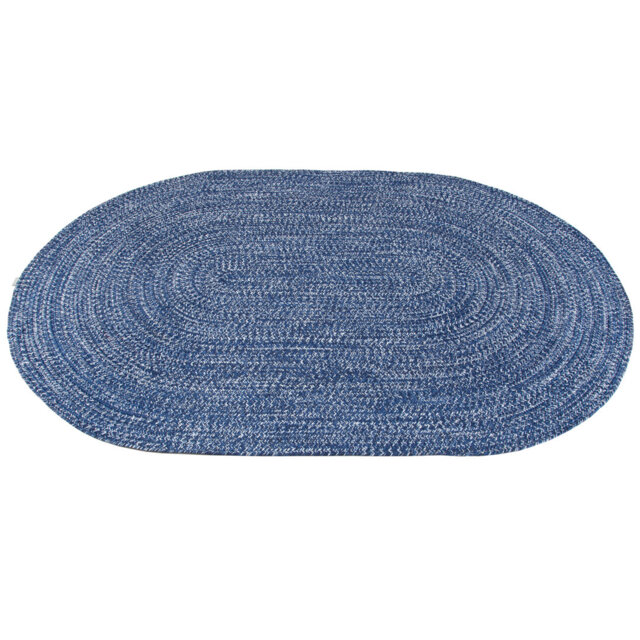 Pleasanton Hand Braided Blue Indoor / Outdoor Rug