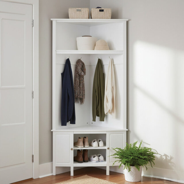 Lena Hall Tree 85cm Wide with Bench and Shoe Storage