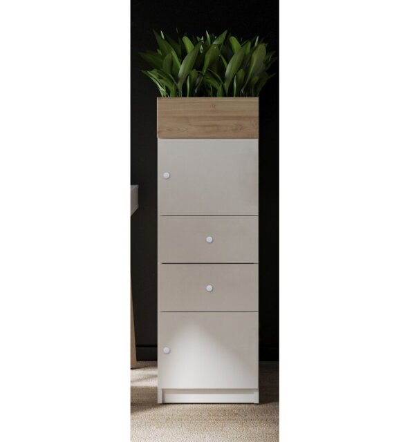 Geer 2 Drawer Combi Chest