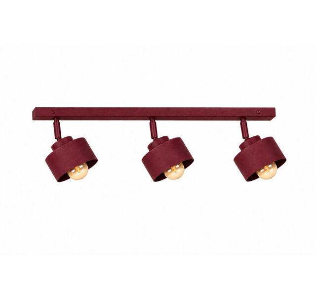 Simply Wine 3-light Flush Mount