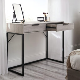 Yonkers Metal Base Writing Desk