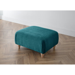 Charlotte-Ann Soft Touch Square Footstool