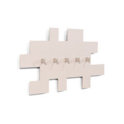 TETROMINO Steel Wall 5 - Hook Coat Rack