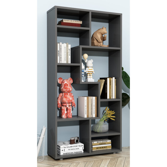 Avanell 116cm H x 58cm W Standard Bookcase