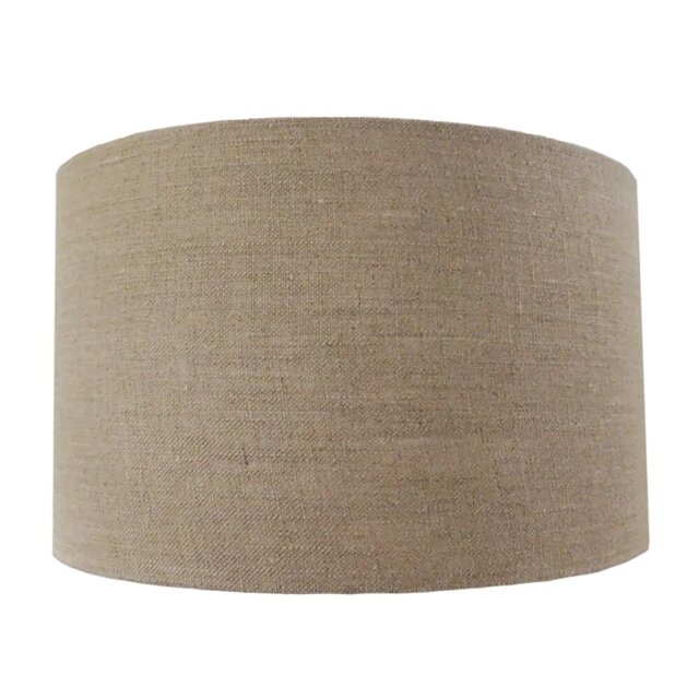 Hinderich Linen Drum Lamp Shade ( Uno )