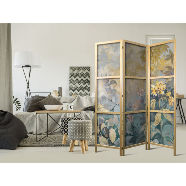 1710cm H Solid Wood Folding Room Divider
