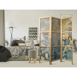 1710cm H Solid Wood Folding Room Divider