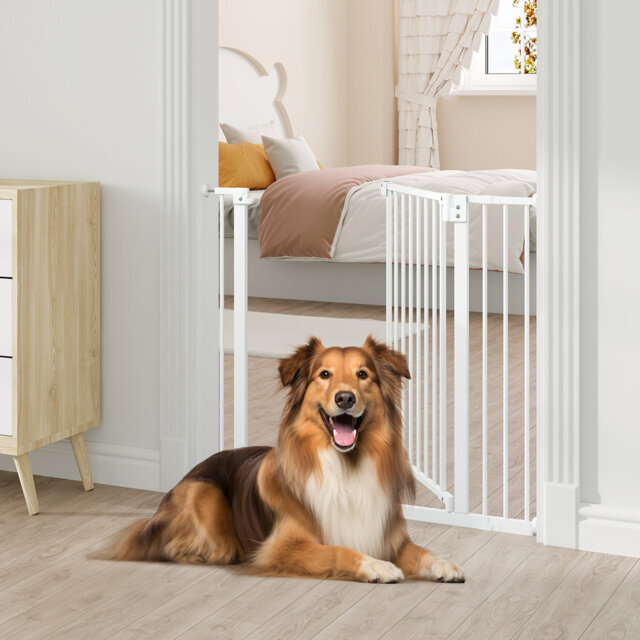 Metal Pressure Mounted Pet Gate