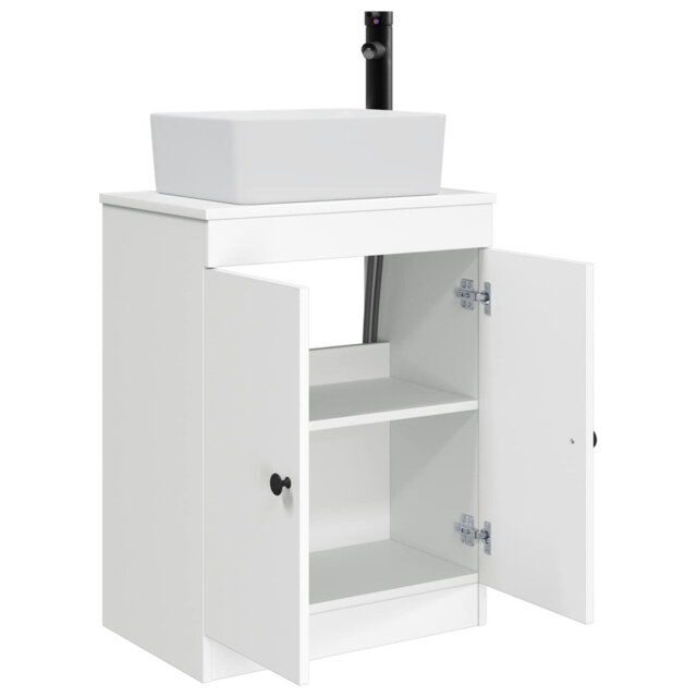 Single Bathroom Vanity with Ceramic Basin