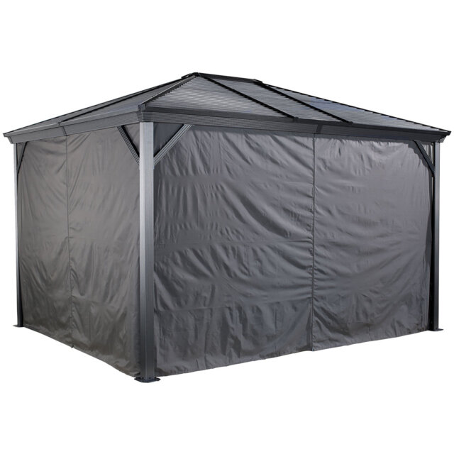 Curtains for Sojag Ventura / Ventura II Gazebo 3m x 3.7m
