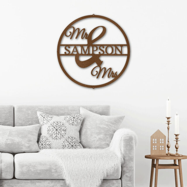 Wall Decor on Metal
