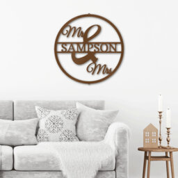 Wall Decor on Metal