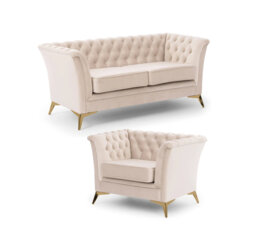 Whitby 2 - Piece Velvet Living Room Set
