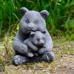 Laughlin Panda Stone Garden Statue