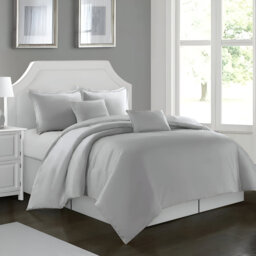 Cathyjo Super Soft Microfibre Reversible 200 TC Plain Duvet Cover Set with Cases
