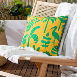 Marula Indoor / Outdoor Floral Square Cushion