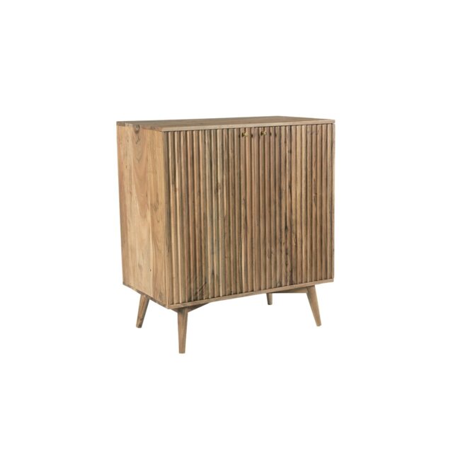 Gerbiorn 80 Cm Wide Acacia Wood Sideboard