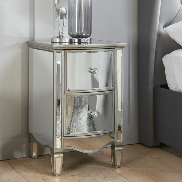 Bennet 2 Drawer Bedside Table
