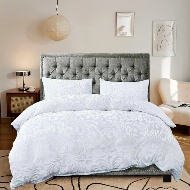 Floral Duvet Cover Set with Pillowcases Included
