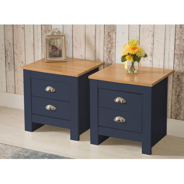 Amarelis 45cm W Manufactured Wood Bedside Table