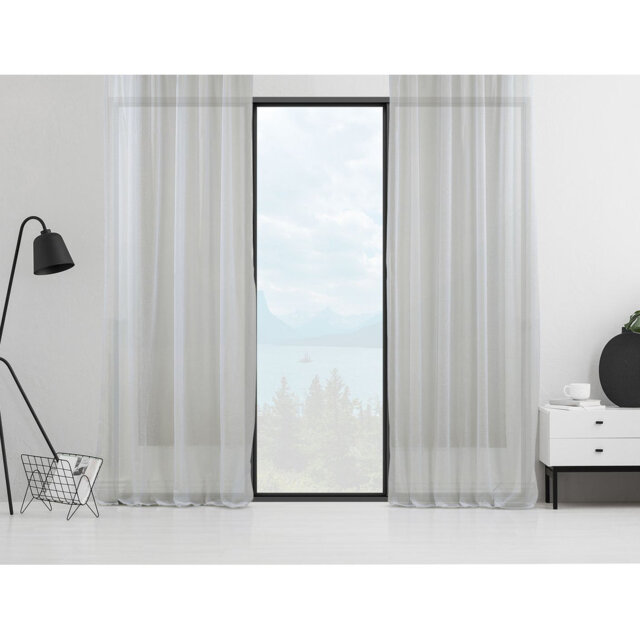 Sheer Curtain Panel Pair