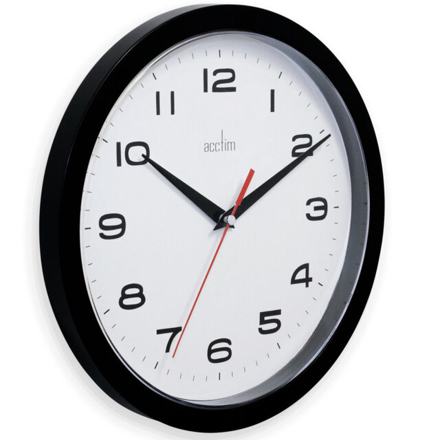 Acctim Aylesbury Kitchen Wall Clock Quartz 25cm