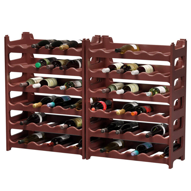 Colbe 72 Bottle Floor Wine Bottle Rack