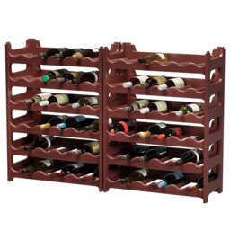 Colbe 72 Bottle Floor Wine Bottle Rack