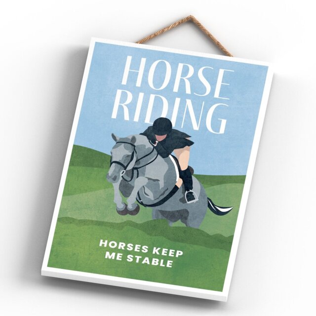 Horse Riding Wall Décor