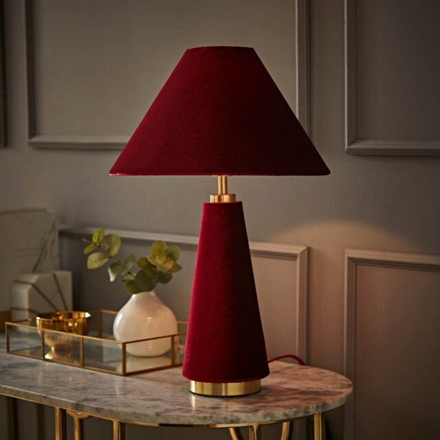 Alliette Fabric Table Lamp