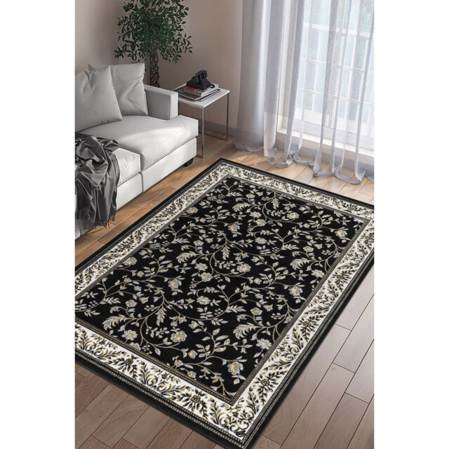 Ashiah Floral Indoor / Outdoor Area Rug