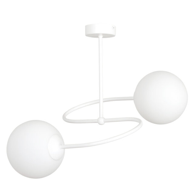 Faro Glass Semi Flush Mount