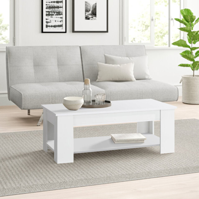 Adrianne Lift Top Extendable Coffee Table with Storage