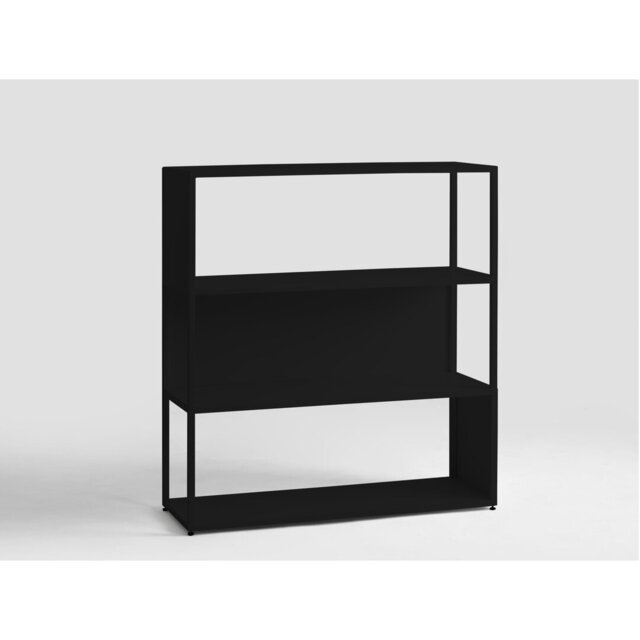 Rayne 110cm H Steel Geometric Bookcase