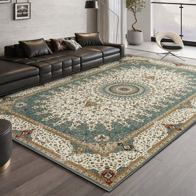Vintage Oriental Area Rug – Living Room Large Rug for Cozy and Stylish Space
