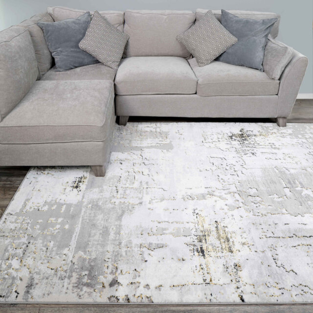 Grey/Gold Rug